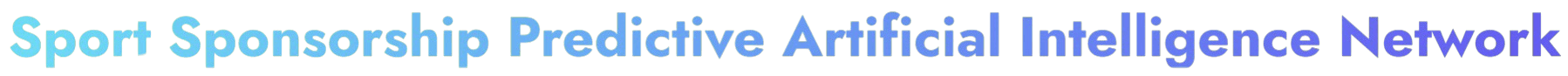 Sports Sponsorship Predictive Artificial Intelligence Network
